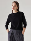 COMOBOCA Women's Reversible Color-Blocked Knit Sweater