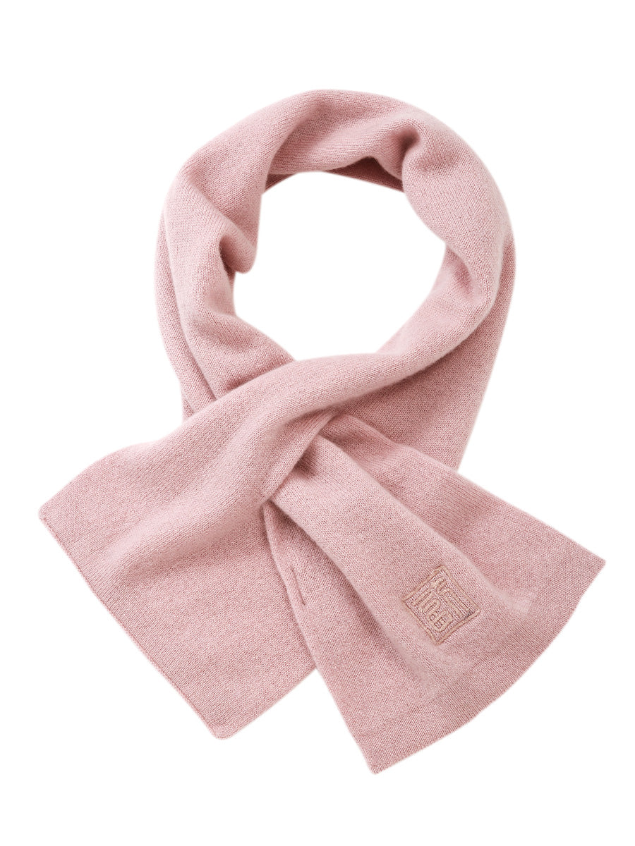 COMOBOCA 100% Cashmere Women's Embroidered Scarf