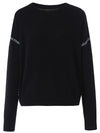 COMOBOCA 100% Cashmere Women's Sweater with Stitch Detailing