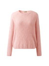 COMOBOCA 100% Cashmere Women's Geometric Wave Knit Sweater
