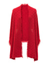 COMOBOCA 100% Cashmere Fringe Solid Color Shawl Scarf