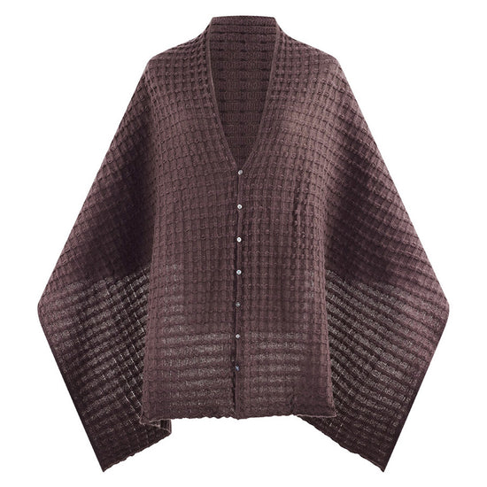 COMOBOCA 100% Cashmere Scarf Solid Color Shawls with Buttons