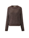 COMOBOCA 100% Wool Women's Ribbed Knit Sweater