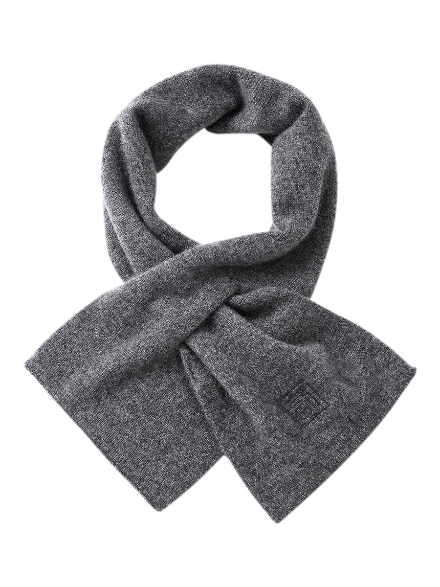 COMOBOCA 100% Cashmere Women's Embroidered Scarf