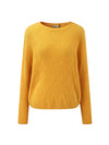 COMOBOCA 100% Cashmere Women's Geometric Wave Knit Sweater