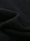 COMOBOCA 100% Wool Kid's Color Block Striped Sleeve Knit Sweater