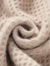 COMOBOCA 100% Cashmere Women's Knit Cardigan Coat