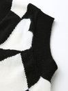COMOBOCA 100% Cashmere Women's Vintage Inspired Knit Vest