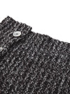 COMOBOCA 100% Wool Women's Knit Button Neck Warmer Shawl