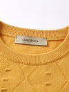 COMOBOCA 100% Wool Kids' Round Neck Sweater