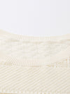 COMOBOCA Women's Stylish Textured Knit Sweater