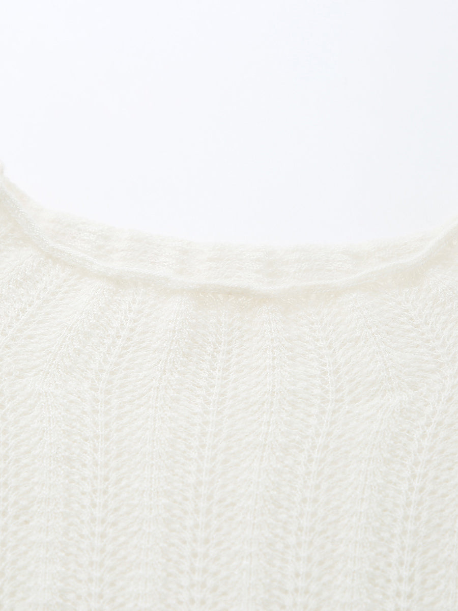 COMOBOCA Women's Ribbed Mock Neck Knit Sweater
