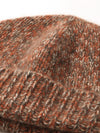 COMOBOCA 100% Cashmere Ribbed Knit Beanie