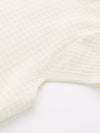 COMOBOCA Women's Textured Pearl Accents Blouse