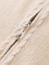 COMOBOCA 100% Cashmere Women's Double Zip Hoodie