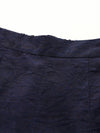 COMOBOCA 100% Mulberry Silk Women's Reversible High Waist Pants