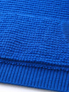 COMOBOCA 100% Cashmere Women's Textured Knit Pocket Hoodie