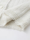 COMOBOCA 100% Cashmere Women's Knit Button Down Cardigan
