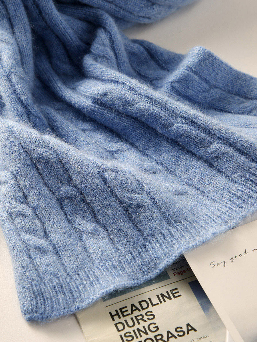 COMOBOCA 100% Cashmere Women's Soft Versatile Scarf