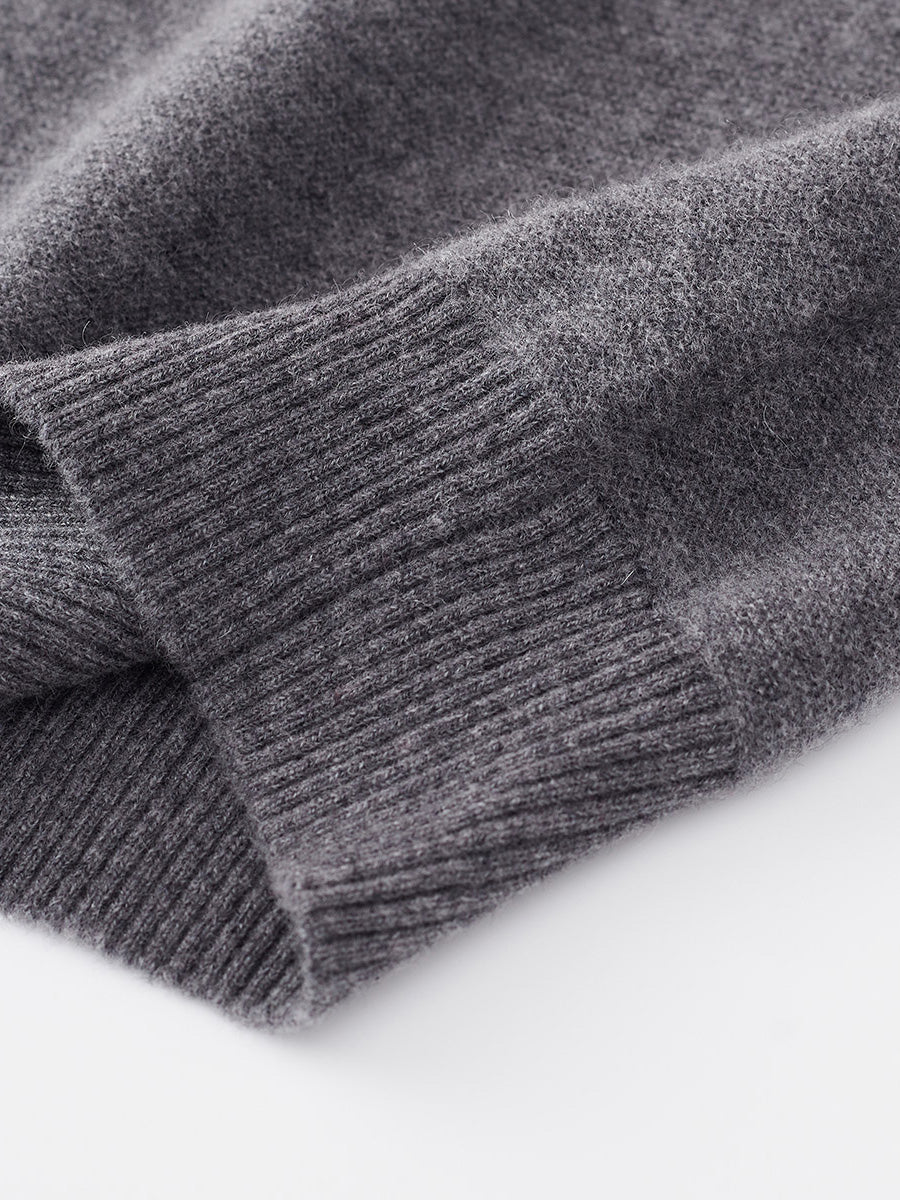 COMOBOCA 100% Cashmere Women's Fair Isle Knit Sweater