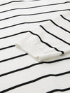 COMOBOCA Women's Striped Button-Down Cardigan
