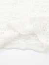 COMOBOCA Women's Bell Sleeve Lace Knit Cardigan