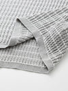 COMOBOCA Women's Striped Knit Pullover Sweater