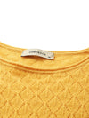 COMOBOCA 100% Cashmere Women's Diamond Pattern Pullover Sweater