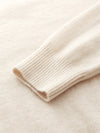 COMOBOCA 100% Cashmere Women's Embroidered Button-Front Cardigan