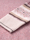 COMOBOCA 100% Cashmere Women's Intricate Sleeve Knit Sweater