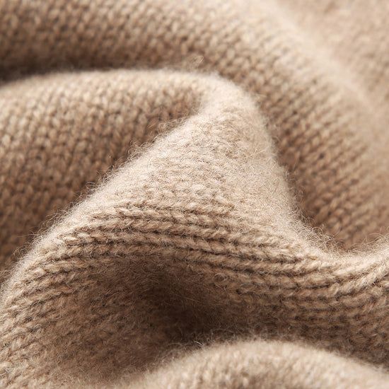 COMOBOCA 100% Cashmere Women's Cable Knit Cardigan