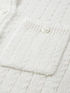 COMOBOCA 100% Cashmere Women's Knit Button Down Cardigan