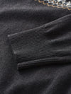 COMOBOCA 100% Wool Women's Fair Isle Zip Up Sweater