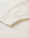 COMOBOCA 100% Cashmere Women's Floral Knit Sweater
