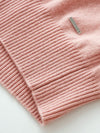 COMOBOCA 100% Cashmere Women's Half Zip Mock Neck Knit Sweater