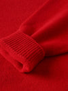 COMOBOCA 100% Wool Kids' Round Neck Sweater