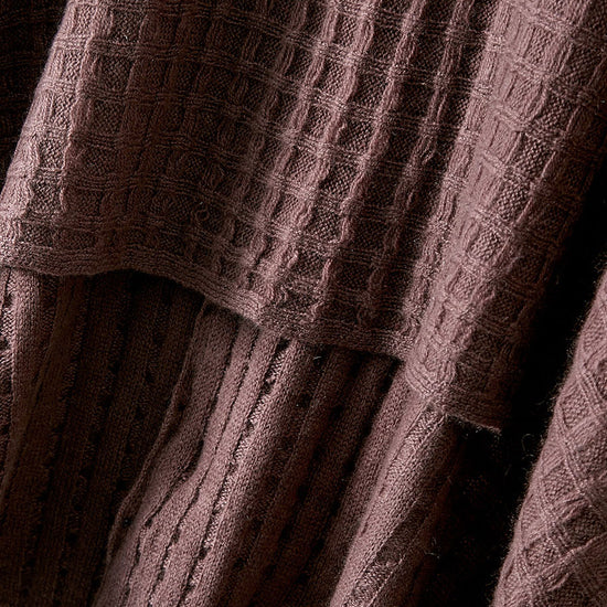 COMOBOCA 100% Cashmere Scarf Solid Color Shawls with Buttons