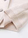 COMOBOCA 100% Cashmere Women's Blazer Collar Cardigan