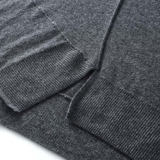 COMOBOCA 100% Cashmere Women's Asymmetric Turtleneck Sweater
