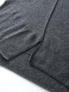 COMOBOCA 100% Cashmere Women's Asymmetric Turtleneck Sweater