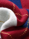 COMOBOCA 100% Wool Kids' Ribbed Round Neck Sweater