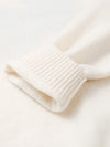 COMOBOCA 100% Wool Kids' Intarsia Round Neck Knit Sweater