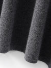 COMOBOCA 100% Cashmere Women's Knit Pleated Skirt