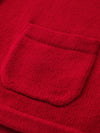COMOBOCA 100% Cashmere Women's Cardigan with Mandarin Collar