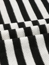 COMOBOCA Women's Striped Polo Knit T-Shirt