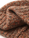 COMOBOCA 100% Cashmere Ribbed Knit Beanie