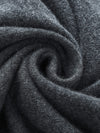 COMOBOCA 100% Cashmere Women's Turtleneck Button Front Knit Cardigan