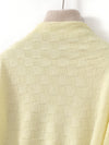 COMOBOCA 100% Cashmere Fringe Solid Color Shawl Scarf