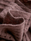 COMOBOCA 100% Cashmere Scarf Solid Color Shawls with Buttons