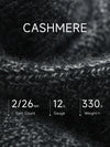 COMOBOCA 100% Cashmere Women's Shawl Collar Button Up Knit Cardigan